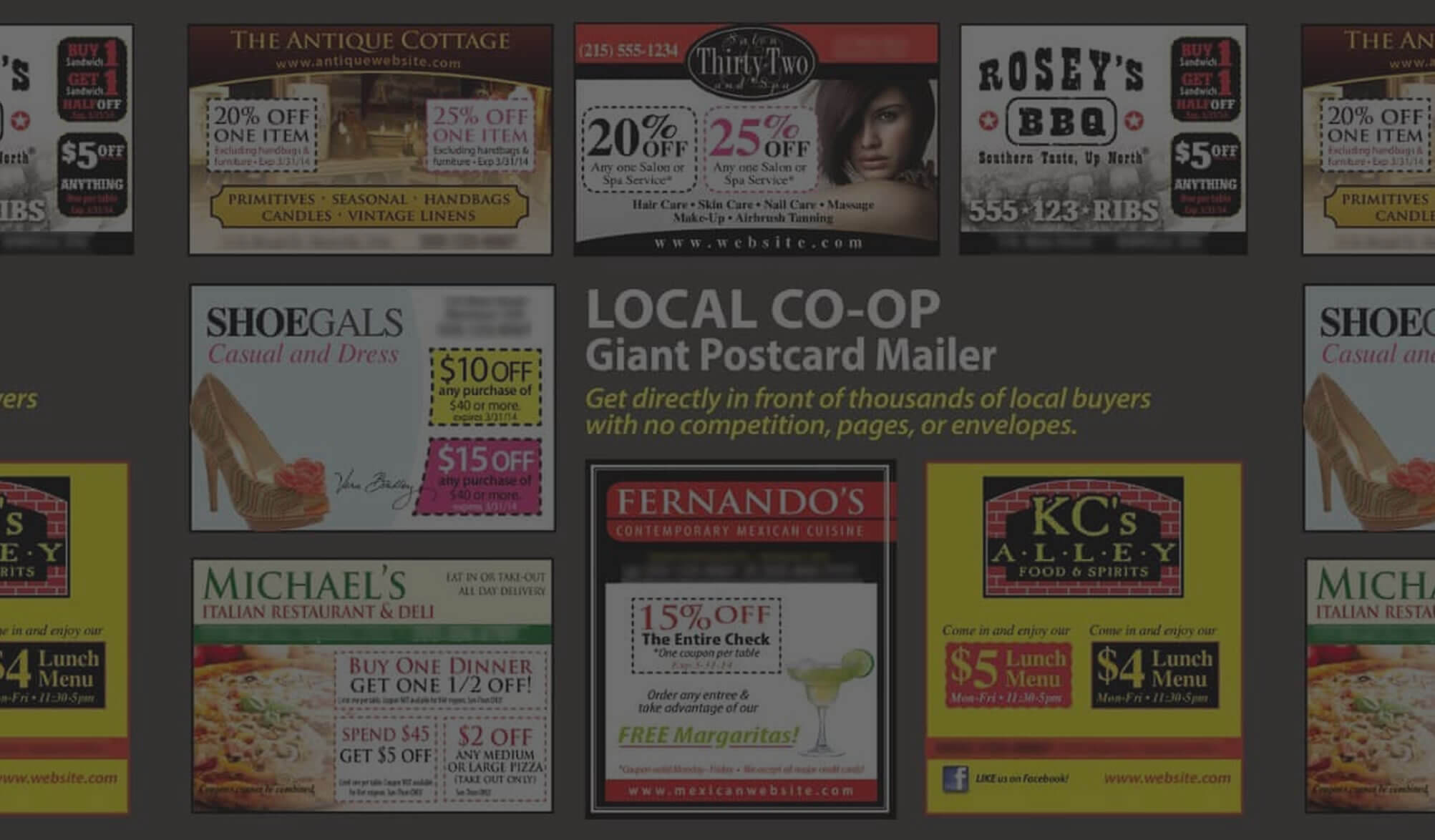Advertise on a Mini Billboard 